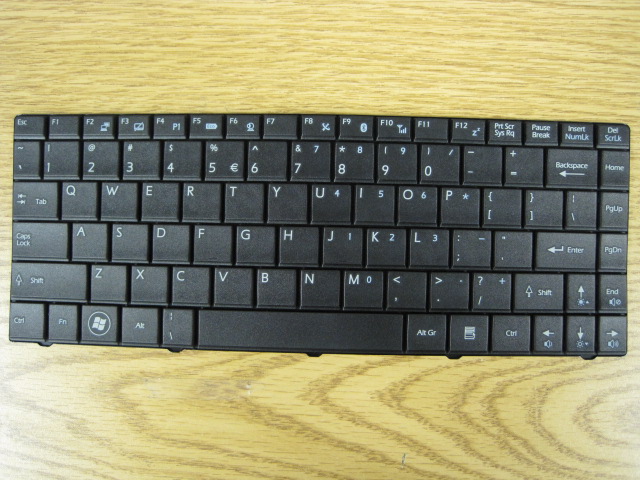 MSI X320 slim keyboard V103522AK1 S1N 1EUS221 SA0  